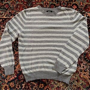 A.P.C. Rue Madame Paris Wool Cashmere Sweater M